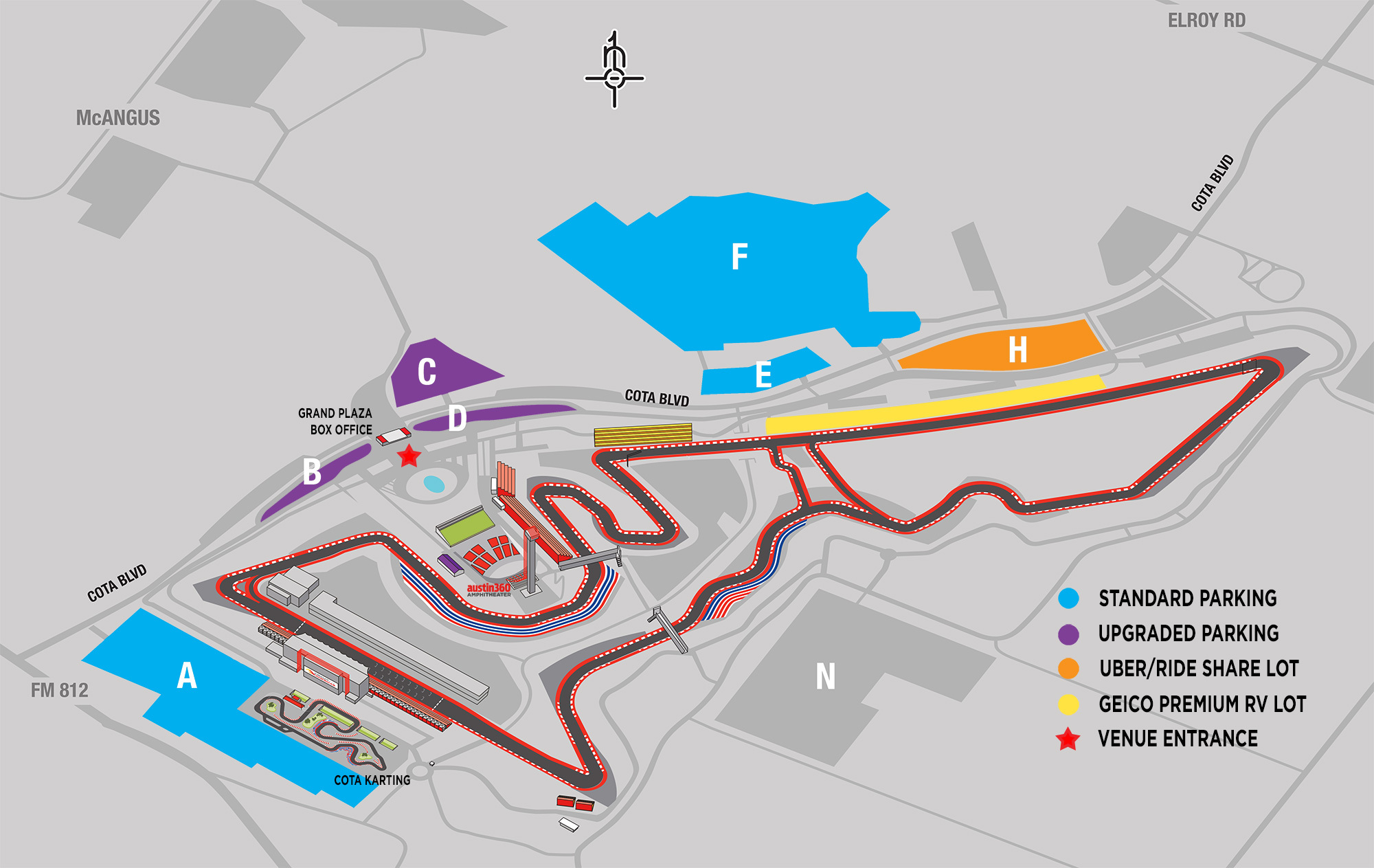 Circuit Of The Americas General Admission Seating Chart